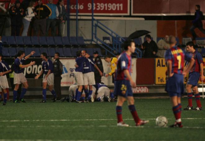 La Gramanet también eliminó al Barcelona en Copa en aquella 2004-05
