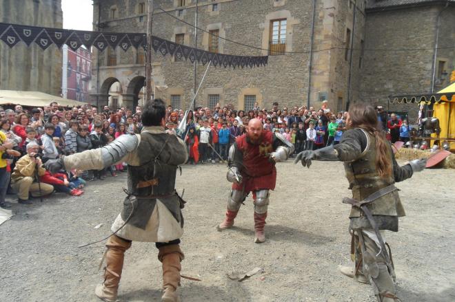 Seminario de Esgrima Escénica que se celebra este fin de semana en Valencia.