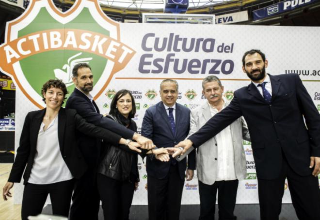 Promoción del Basket en colegios con Fundación Trinidad Alfonso y Federación de Baloncesto implicados.