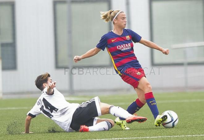 Latorre y Patri Guijarro anotaron los goles del encuentro (Foto: FC Barcelona)