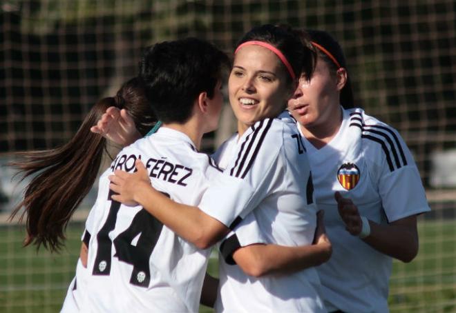 Claudia Zornoza fue la única goleadora del Valencia CF Femenino. (Foto:  Valencia C.F)