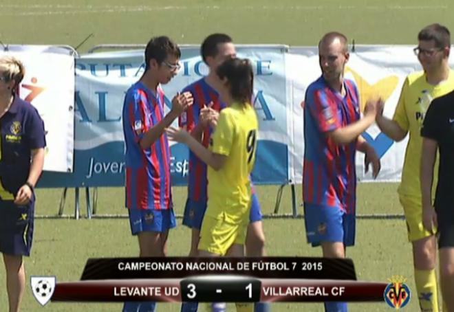 El Levante UD EDI se midió al Villarreal en un partido en que demostraron que son grandes campeones