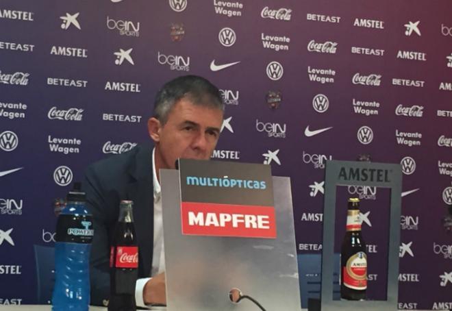 Lucas Alcaraz, entrenador del Levante UD