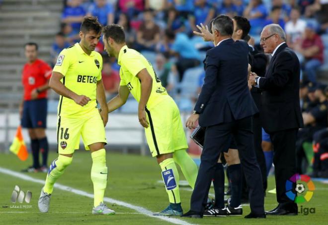 Trujillo fue sustituido por lesión contra el Getafe