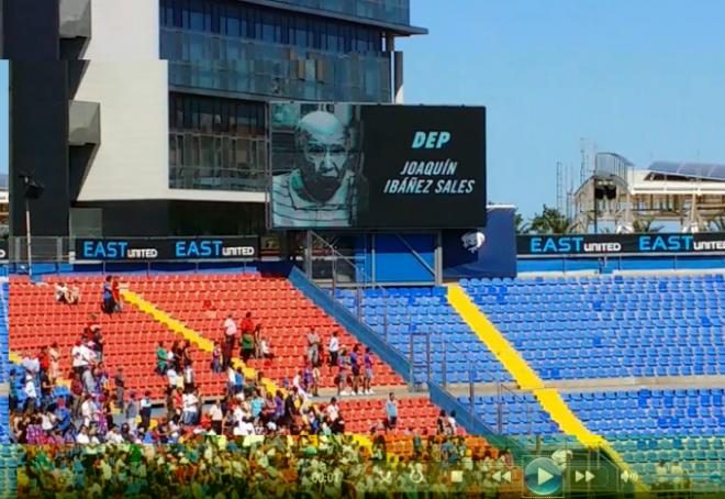 Homenaje del Levante UD a los abonados fallecidos