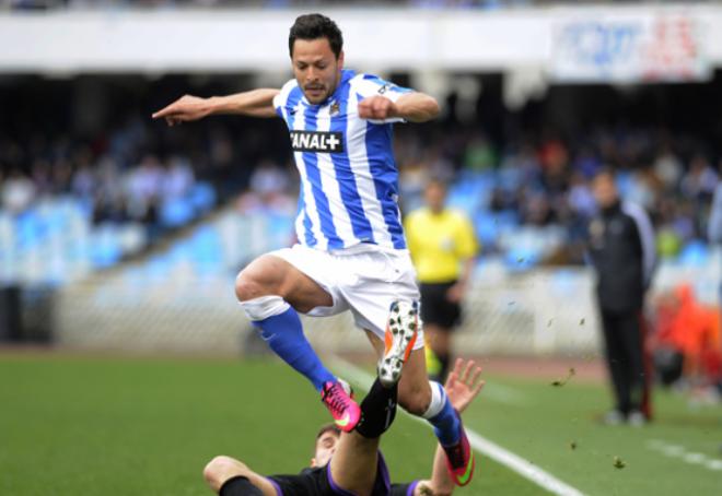 Alberto de la Bella, jugador de la Real Sociedad