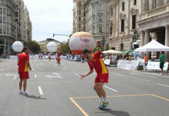 Partidas en plena Plaza del Ayuntamiento de Valencia | Noticias del Valencia CF.