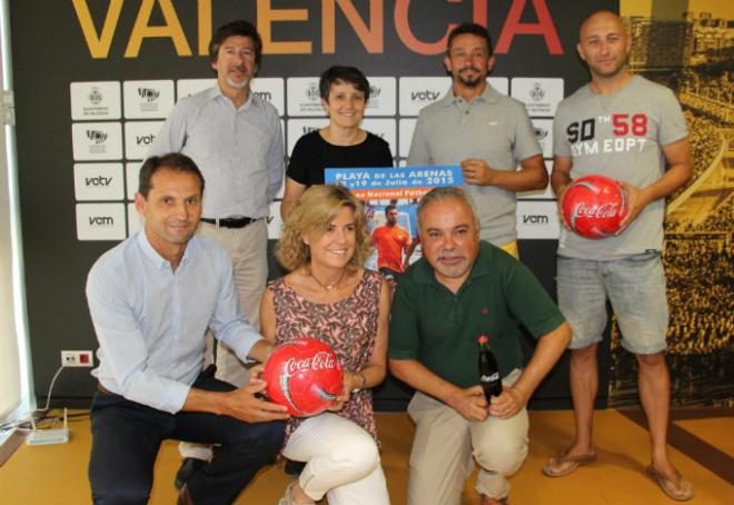 Valencia y Levante apoyaron al torneo en su presentación.
