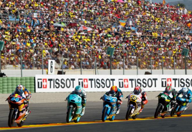 La carrera de Moto3 en Cheste acabó con la victoria del británico Triunfo del británico Kent.