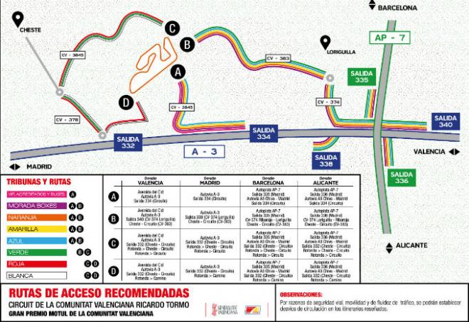 Habrá cuatro accesos abiertos para la entrada de vehículos