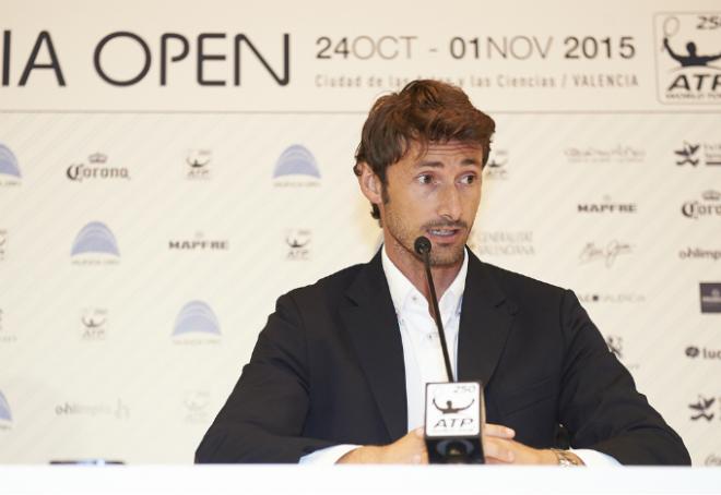 Juan Carlos Ferrero, director del Valencia Open, se mostró duro y contundente contra las decisiones políticas.