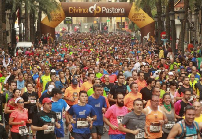 Más de 5.000 corredores entraron en meta.