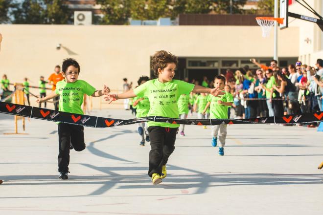 Talleres y carreras para que los pequeños disfruten del Maratón de Valencia.