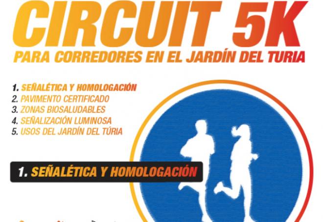 Así es el trazado especial para corredores del Circuit 5K.