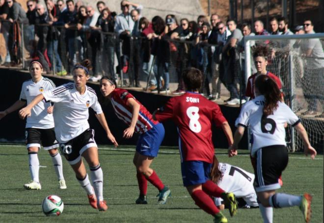 El Valencia CF Femenino sigue negado de cara al gol. (Foto: Valencia CF)