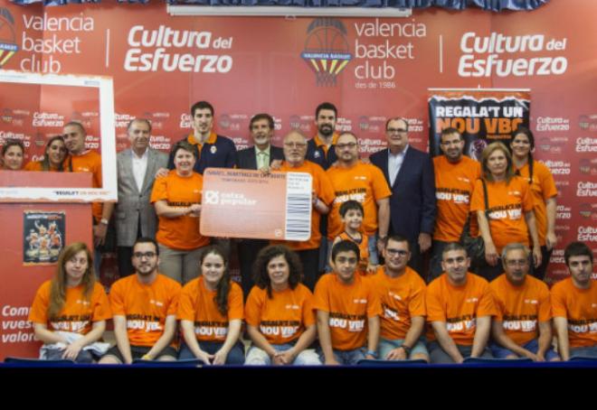 El Valencia Basket presentó su campaña de abonos.