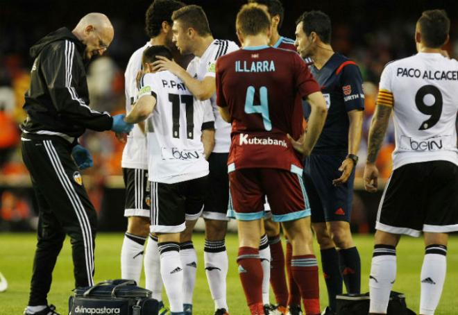 Los compañeros consolaron al argentino.