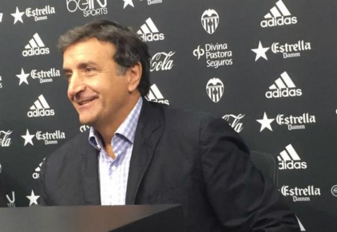 Alesanco acabó como director deportivo en otra crisis del Valencia.