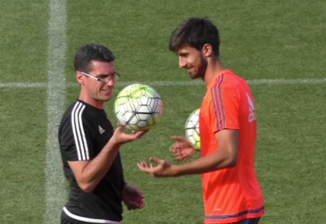 El portugués admite que acabó muy cansado el partido frente al Athletic