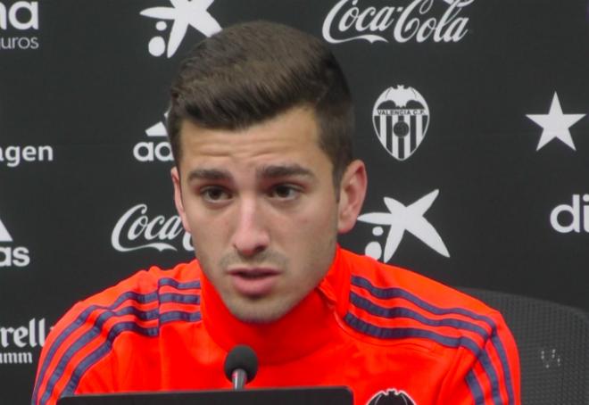 José Luis Gayà, defensa del Valencia CF.