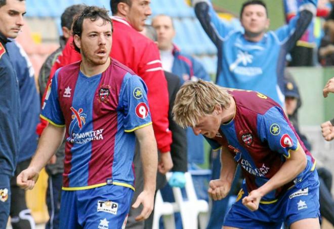 Rubén Suárez fue el artífice de la victoria. (Foto: Levante UD)