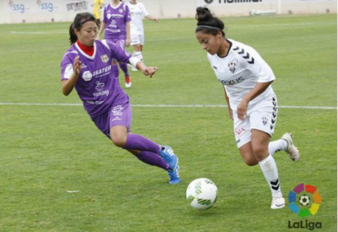 Patricia Padilla, lateral izquierdo del Fundación Albacete en la órbita del Levante UD Femenino (Foto: LaLiga).