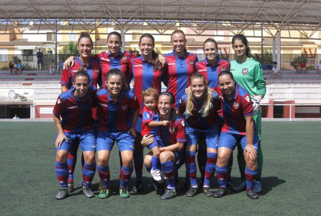 Alineación del Levante Femenino.