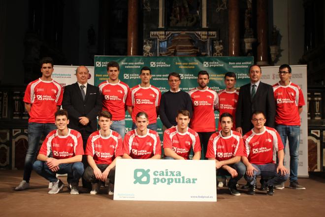 Presentació lliga promeses Caixa Popular escala i corda 2017