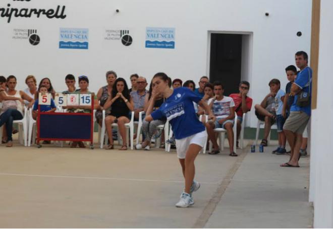 Ana de Beniparell, finalista de l'Individual sub18 de Raspall