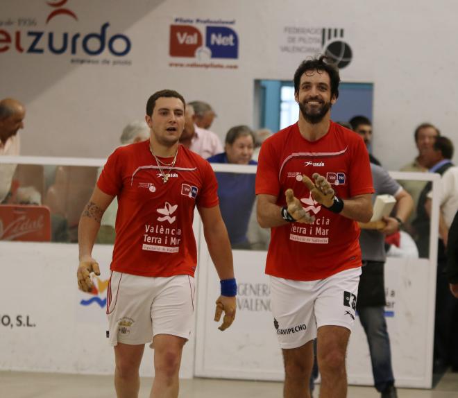 Sanchis y Waldo, los campeones de 2015.