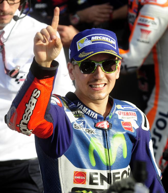 Jorge Lorenzo se despide a lo grande de Yamaha.