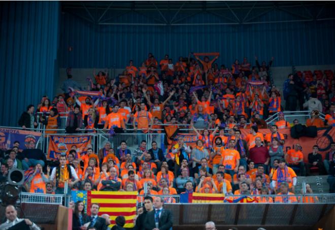 Aficionats del Valencia Basket la darrera Copa del Rei