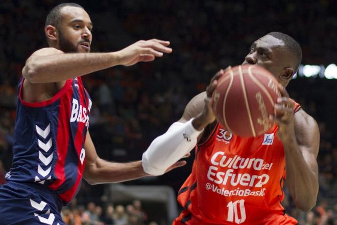 Las bajas lastraron al Valencia Basket.