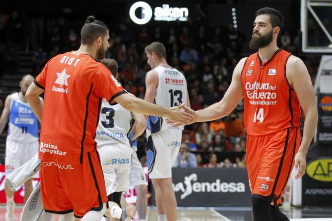 La quinta vez en la que Dubljevic recibe este reconocimiento desde que llegase al Valencia Basket en la temporada 2012-13.