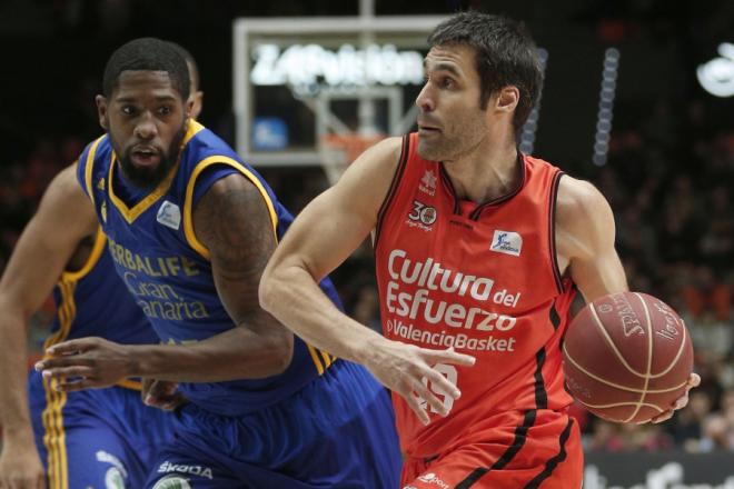 Valencia Basket contra Herbalife Gran Canaria (Foto: Miguel Ángel Polo).