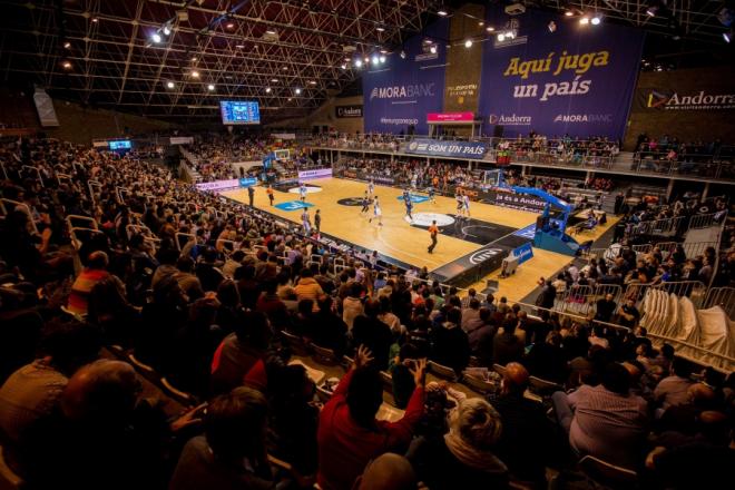 La cancha de Andorra, una de las más complicadas de la Liga Endesa. (Foto: ACB)