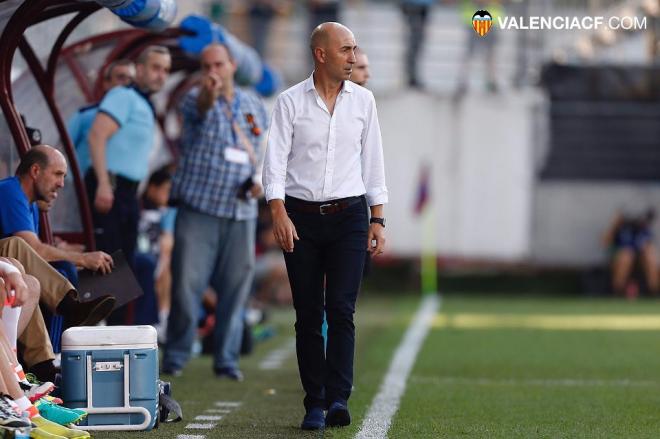 El resultado, como ante Las Palmas, no refleja el juego del equipo, ha señalado Ayestarán en rueda de prensa. (Foto: Valencia CF)