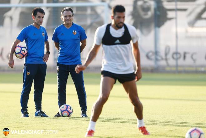 Prandelli, entrenador del Valencia CF.