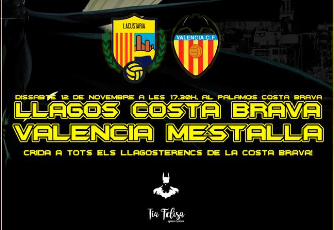 Cartel del Llagostera-Mestalla.