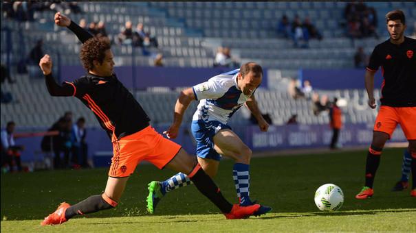 El Mestalla empata contra Sabadell (Foto: Valencia CF).