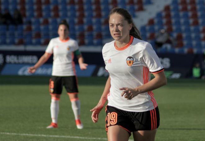 Banini y Mari Paz Vilas han anotado sendos dobletes. (Foto: Valencia CF)