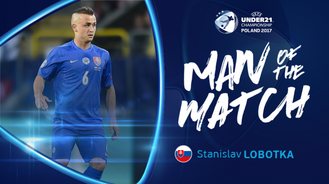 Lobotka ha sido elegido Man of the Match dos veces en el torneo (Foto: UEFA).