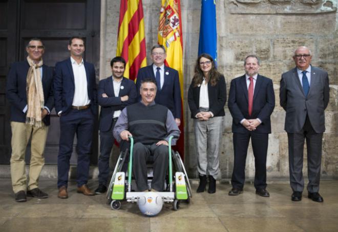 El ex jugador del Valencia CF, Giner, participa en la iniciativa.