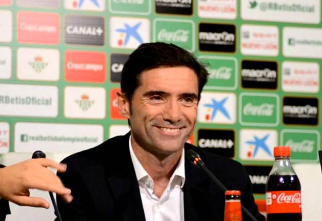 Marcelino durante su etapa en el Villarreal.