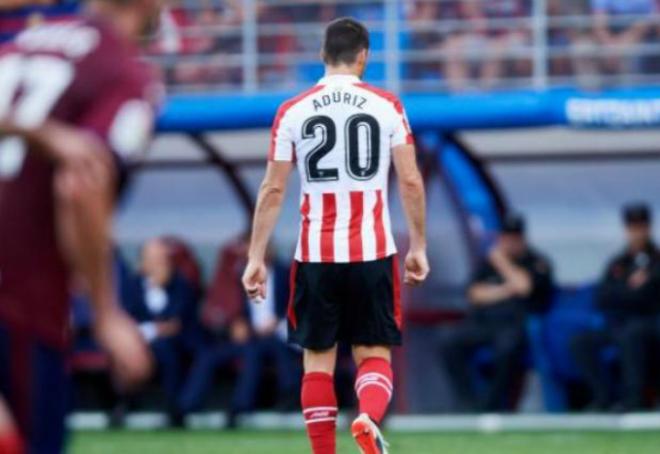 Aritz Aduriz puede causar baja en el partido del Athletic contra el Levante UD (ElDesmarque Bizkaia).