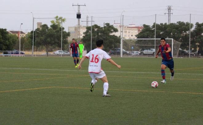 Instantanea del Alzira-Levante. (Foto: Levante UD)