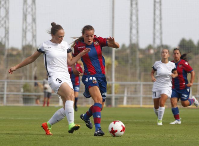 El Levante UD Femenino y el Madrid CFF empataron 1-1 en el partido de la primera vuelta de la Liga Iberdrola.