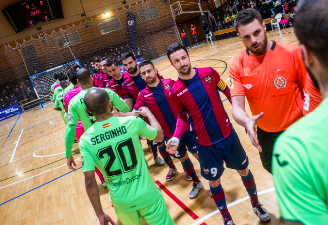 Instantanea previa al Levante-Inter. (Foto: Levante UD)