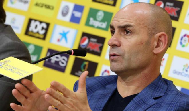 Paco Jémez, entrenador de la UD Las Palmas (EFE).