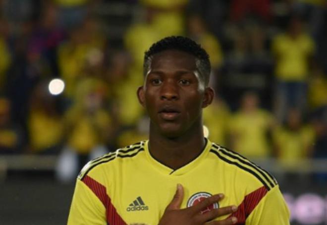 Jefferson Lerma, antes de un partido con la selección de Colombia (Instagram Personal).
